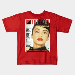 Sade The Face 1984 Kids T-Shirt